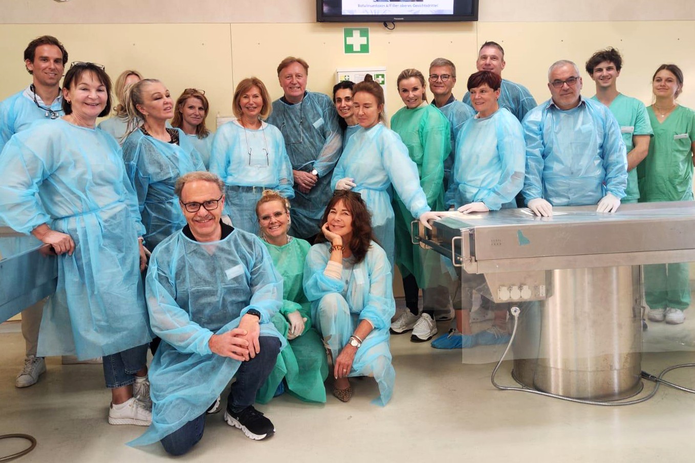 Anatomiekurs Gruppenfoto