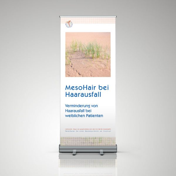MesoHair - Roll-Up Display